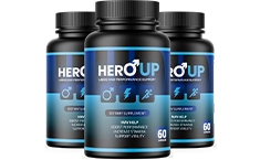 HeroUP natural male performance support supplement
